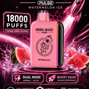 GEEK BUZZ PULSE Watermelon Ice 18K Puffs Disposable Vape
