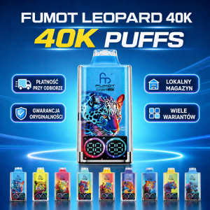 FUMOT Leopard 40000 Puffs Vape | Dual Mesh