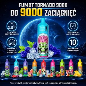 FUMOT RandM Tornado 9000 Disposable Vape | 18 ml