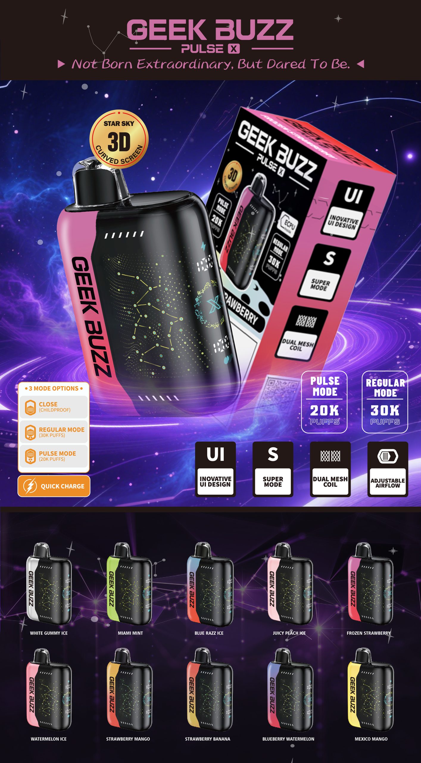 Geek BUZZ – jednorazowy vape