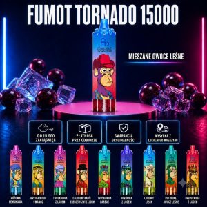 FUMOT RandM Tornado 15000 Vape | 25 ml, 2% Nic