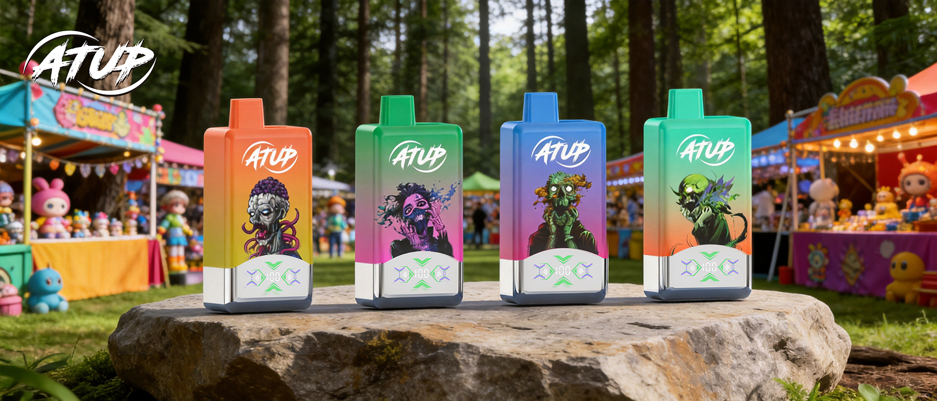 ATUP – jednorazowy e-papieros na 60 000 zaciągnięć, 2 smaki